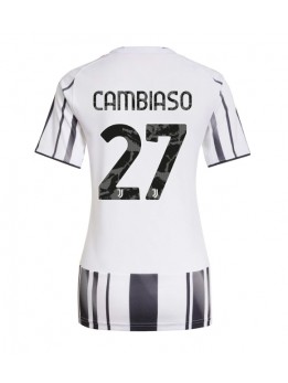Billige Juventus Andrea Cambiaso #27 Hjemmedrakt Dame 2025-26 Kortermet